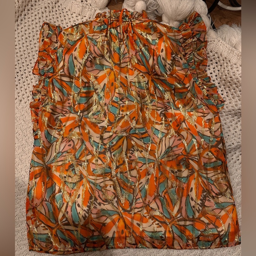 NWOT MARIE OLIVER WOMENS XS ELEGANT BLOUSE - Picture 7 of 13